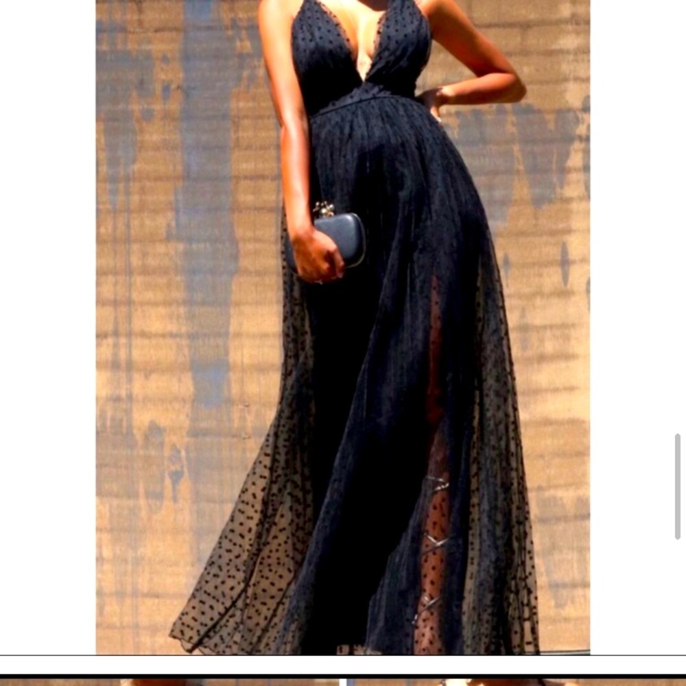 Beautiful Low Maxi Dress Size L